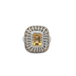 Load image into Gallery viewer, Citrine Ring set in Sterling Silver
