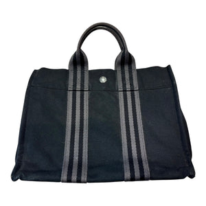 Hermes Black+Grey Purse