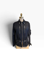 Load image into Gallery viewer, Versus Versace Black/Gold/Silver Jacket, 38/6/Small
