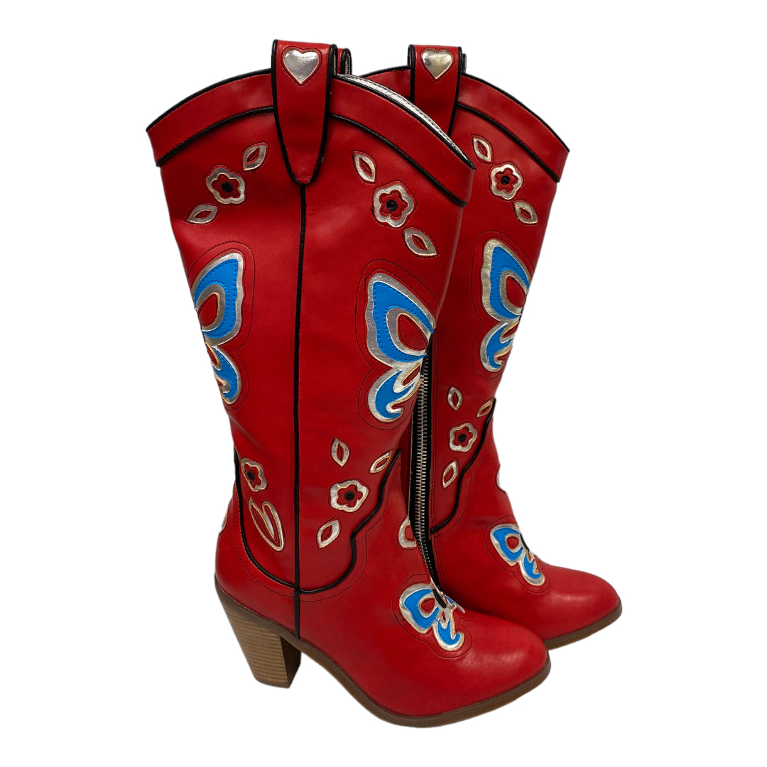 Delia's Red Boots, 9