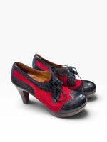 Load image into Gallery viewer, Chie Mihara Red+ black Shoes, 38.5
