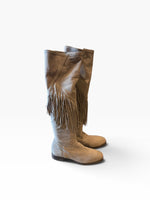 Load image into Gallery viewer, VC Signature Taupe Boots, 37
