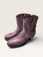 Load image into Gallery viewer, Dan Post Purple Cowboy Boots, 8

