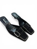 Load image into Gallery viewer, Prada Black Shoes, 38.5
