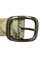Load image into Gallery viewer, Cream + Gold Belt
